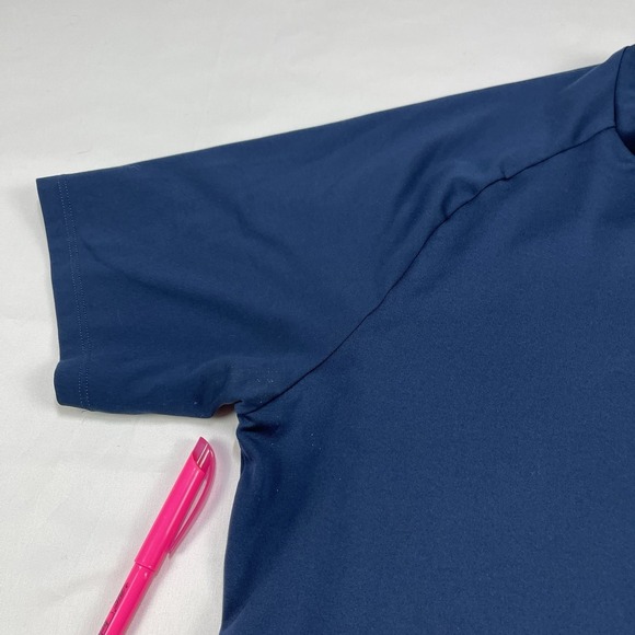 Under Armour Tech 2.0 Tee Shirt Mens  Large Navy Short Sleeve Quick Dry - Picture 12 of 13